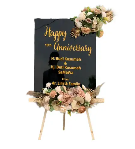 Papan Bunga Akrilik Gayamprit